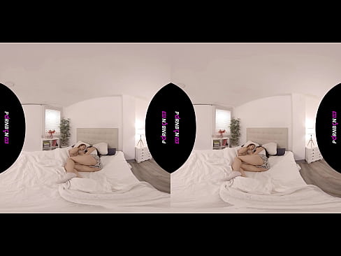❤️ PORNBCN VR 2人の若いレズビアンが4K 180 3Dバーチャルリアリティでムラムラ目覚める ジュネーブ・ベルッチ カトリーナ・モレノ ️ セックスビデオ ❌️❤