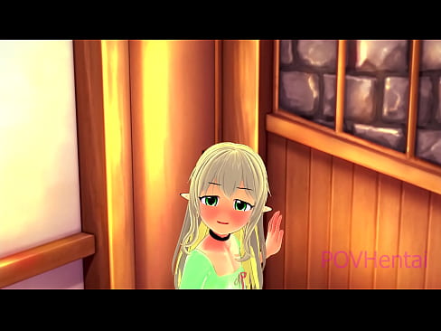 ❤️ (トラップ）エルフのメイドが顔を洗うのを手伝う ️ セックスビデオ ❌️❤